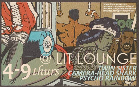 Lit Lounge Flyer