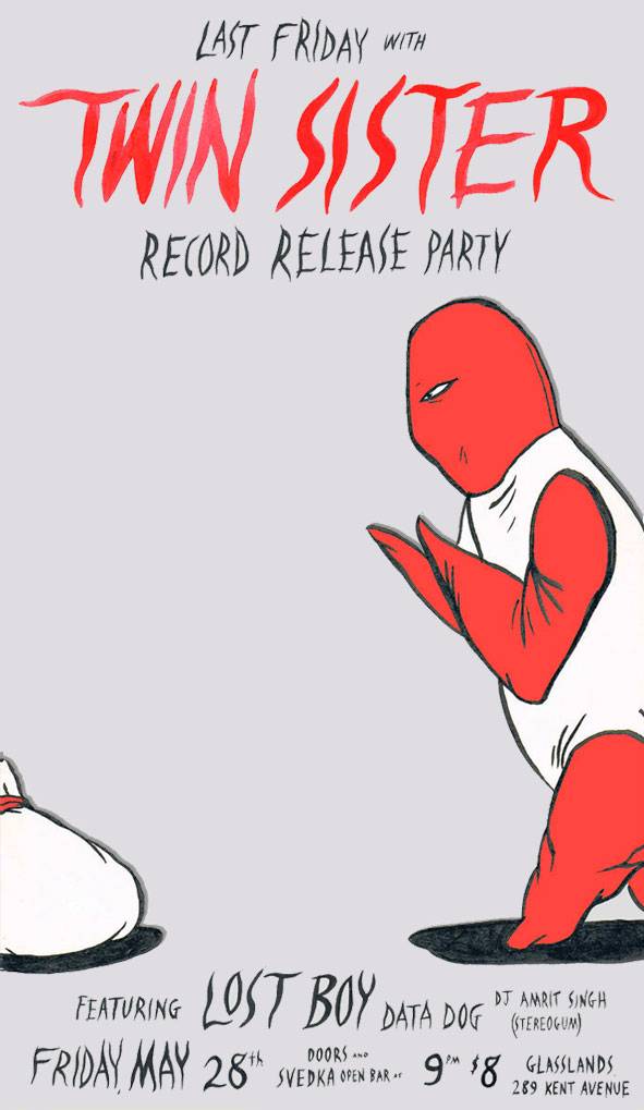 Record Release Flyer